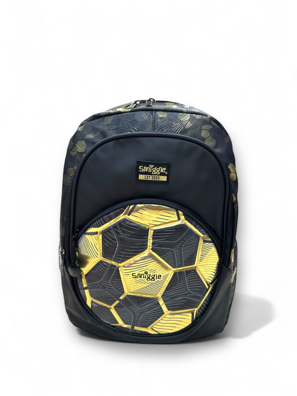 18 Inch Smiggles Football School Bag For Grade 1 Till Grade 5 Boys.