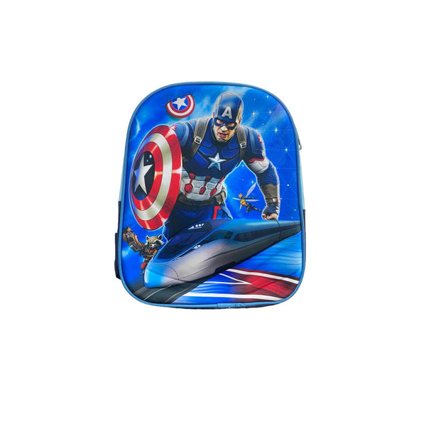 13 Inch 3D Avengers School Bag For Play Group Boys