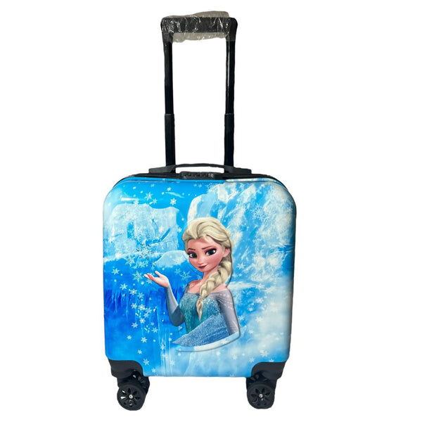 3D Frozen 17 Inch Fiber Luggage / Handcarry