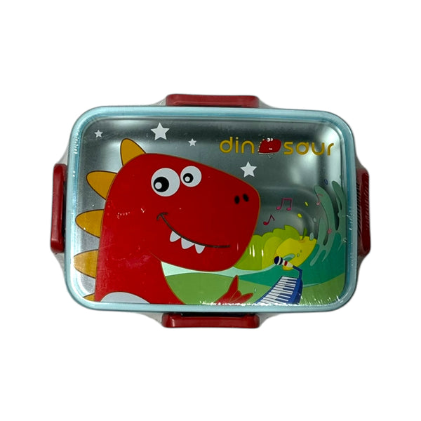 Dino stainless Metal Lunch Box