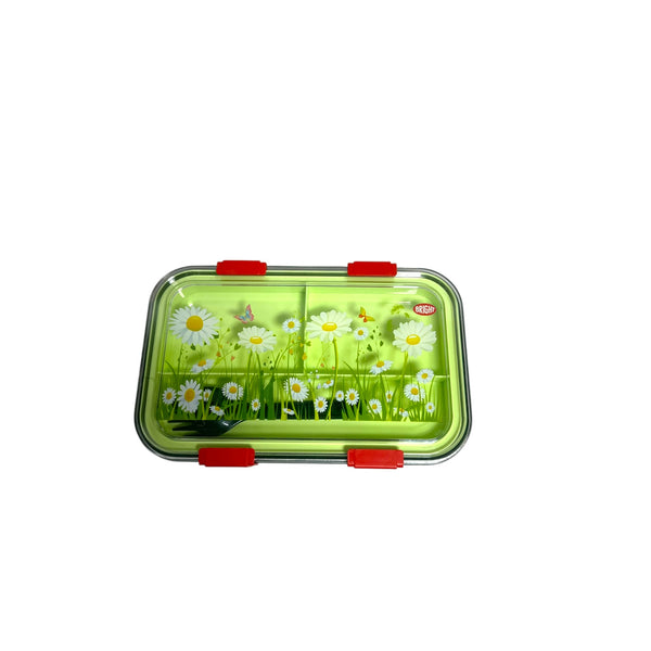 Flower BPA Free Plastic Lunch Box