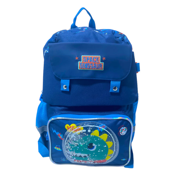 Dino By Vest 17 Inch School Bag For Grade 1 Till Grade 3 Boys