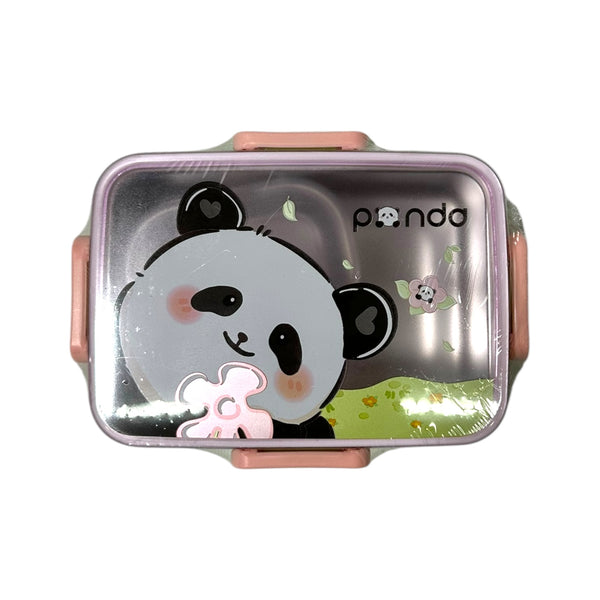 Panda stainless Metal Lunch Box