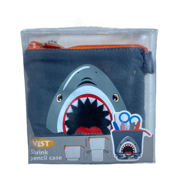 Vest Shrink Shark Pencil Case