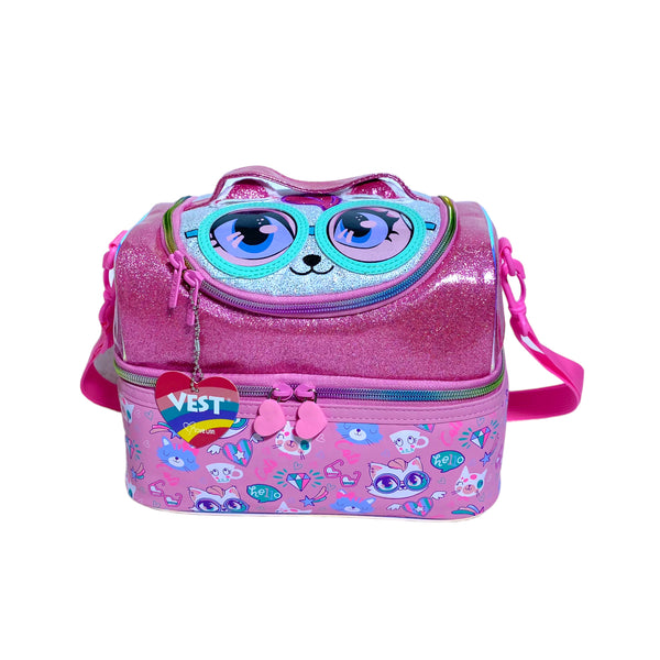 Vest Kitty Lunchbox Bag For Girls