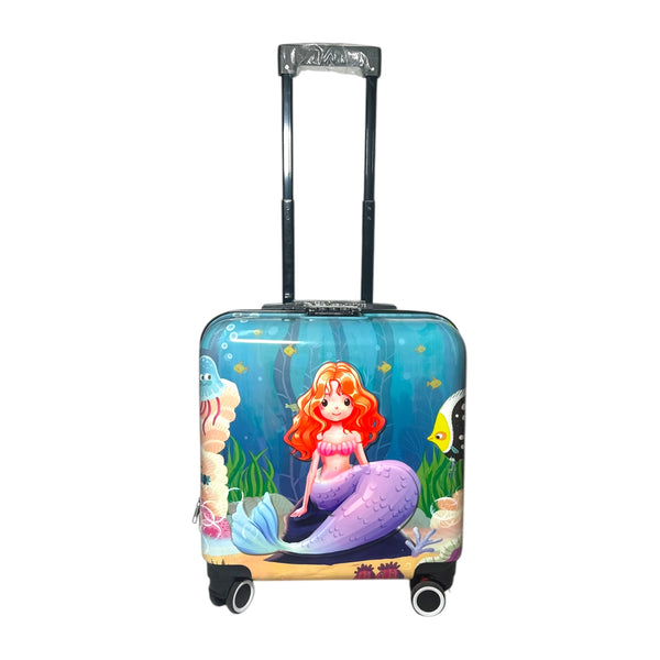 3D Mermaid 18 Inch Fiber Luggage / Handcarry