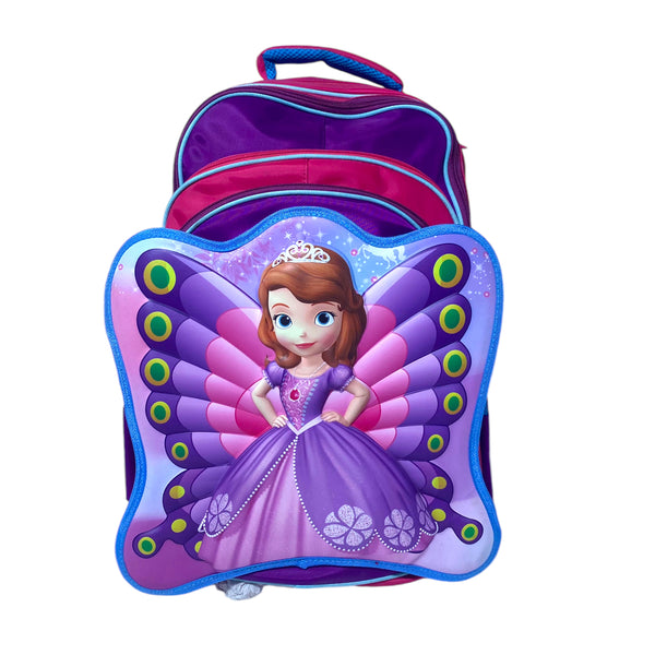 18 Inch Sofia School Bag For Grade 2 Till Grade 7 Girls