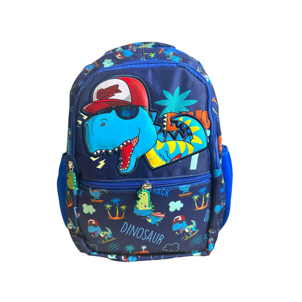 16 Inch Dino School Bag By Vest for Grade 1 till Grade 3 Boys