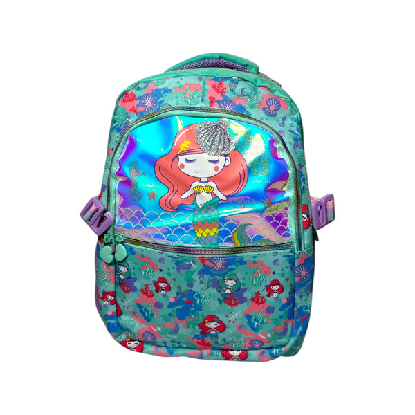 17 Inch Mermaid Bag By Vest For Grade 1 Till Grade 3 Girls