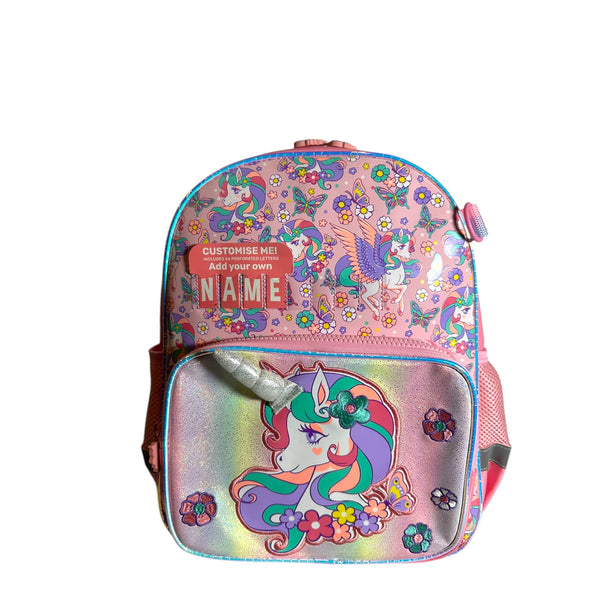 14 Inch Unicorn School Bag for Nursery till Grade KG Girls By Vest