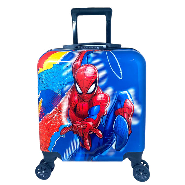 3D Spiderman 17 Inch Fiber Luggage / Handcarry