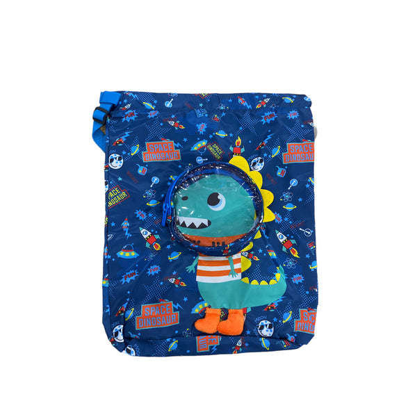 16 Inch Dino Swimming Bag For Boys