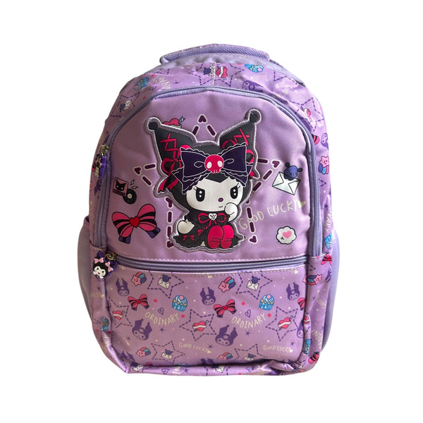 16 Inch Kuromi School Bag By Vest for Grade 1 till Grade 3 Girls