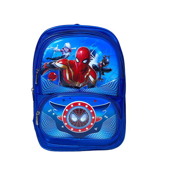 19 Inch Spiderman School Bag For Grade 2 Till Grade 6 Boys