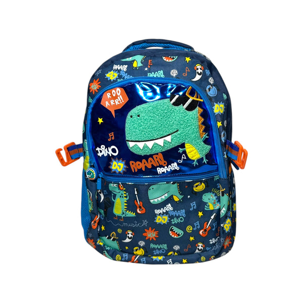 17 Inch Dino Bag By Vest For Grade 1 Till Grade 3 Boys