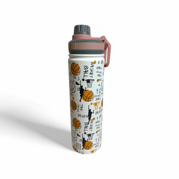 Football Stainless Steel Water Bottle