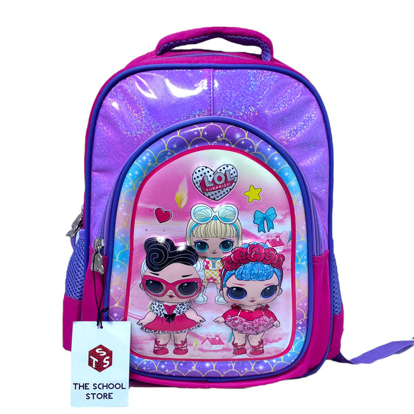 15 Inch L.O.L 3D School Bag For Nursery Till KG Grade Girls