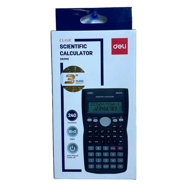 Deli D-82MS 12 Digits Classic Scientific Calculator