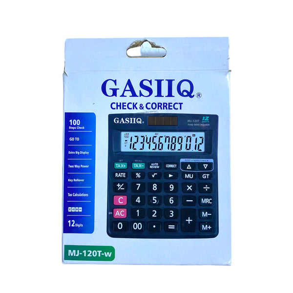 Casiiq MJ-120T-W Electronic Calculator