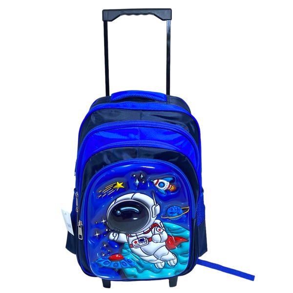 19 Inch Space School Trolly Bag For Grade 2 Till Grade 9 Boys