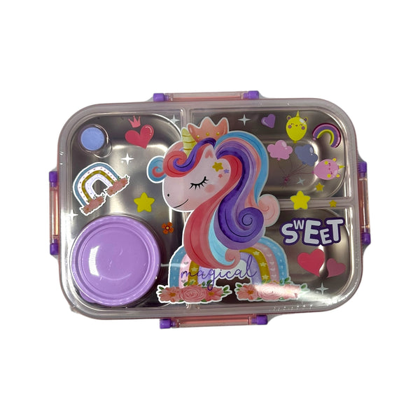 Unicorn 750ML stainless Metal Lunch Box By Vest