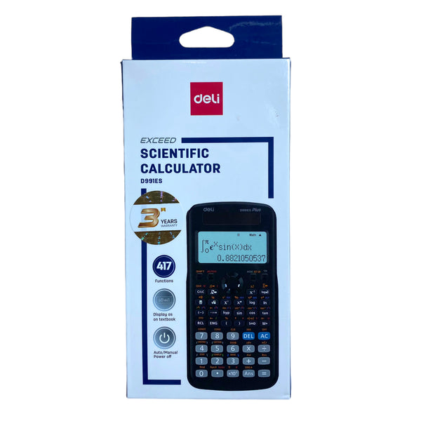 Deli D-991ES Exceed Scientific Calculator