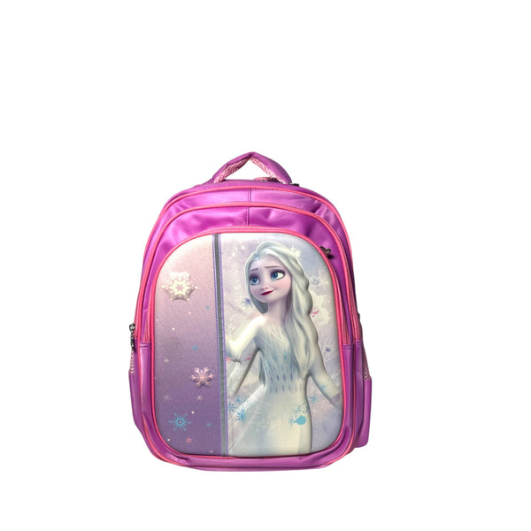 Elsa 3D print 17 Inch School Bag for Grade 1 Till Grade 3 Girls