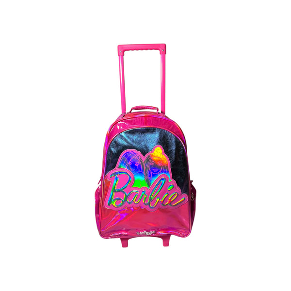 Smiggle 20 Inch Barbie Trolly School Bag Original for Grade 1 Till Grade 5 girls