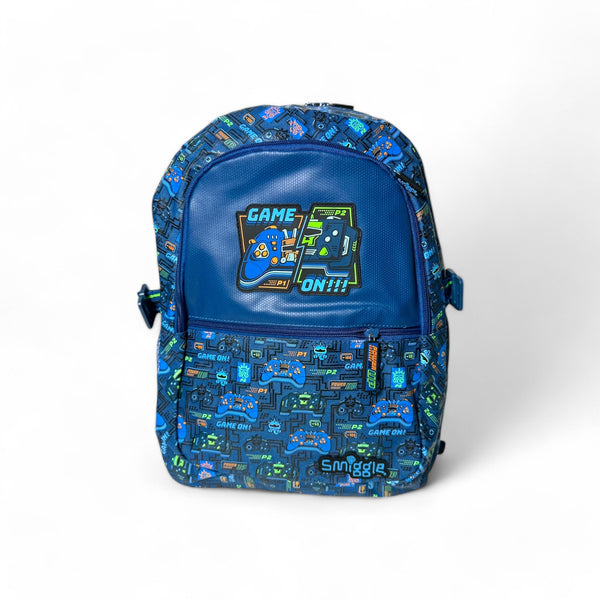 18 Inch Smiggles Gaming Console School Bag For Grade 1 Till Grade 5 Boys