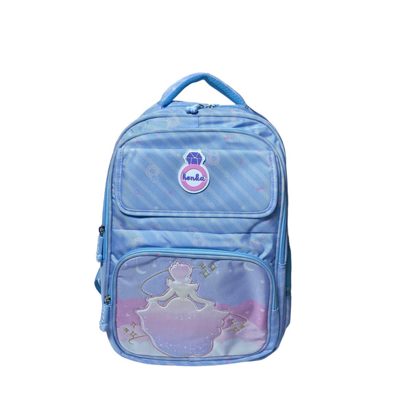 Jincaizi Girl's 17 Inch school bag For Grade 2 Till Grade 6 Girls