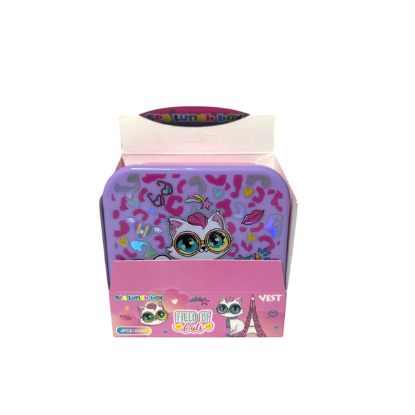 Kitty 4 IN 1 Lunchbox By Vest