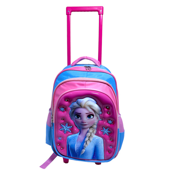 16 Inch Elsa Trolly Bag For grade 1 Till Grade 4 Girls