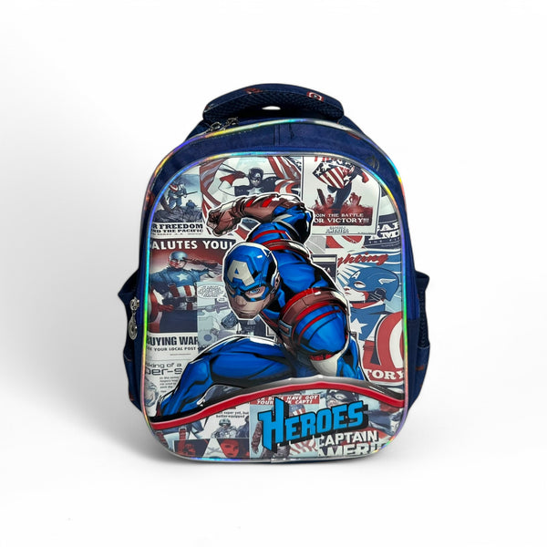 15 Inch Avengers 3D School Bag For Nursery Till KG Boys