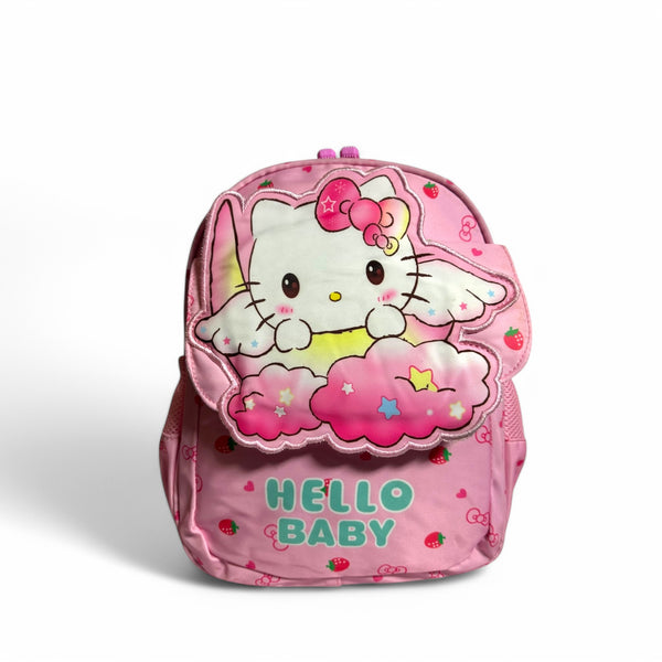 14 Inch Hello Kitty School Bag for Nursery till Grade KG Girls