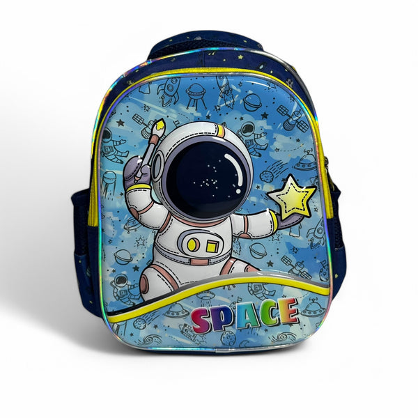 15 Inch Space 3D School Bag For Nursery Till KG Boys