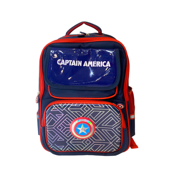 18 Inch Avengers School Bag for Grade 1 Till Grade 3 Boys