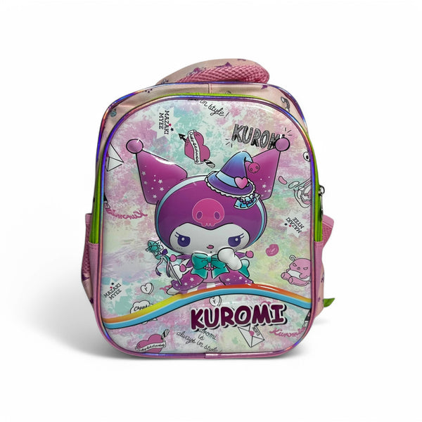 15 Inch Kuromi 3D School Bag For Nursery Till KG Girls