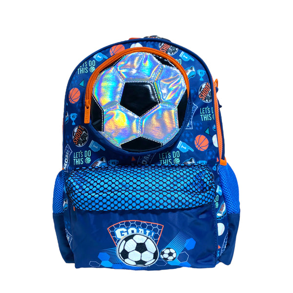 15 Inch Football School Bag For Grade 1 Till Grade 3 Boys