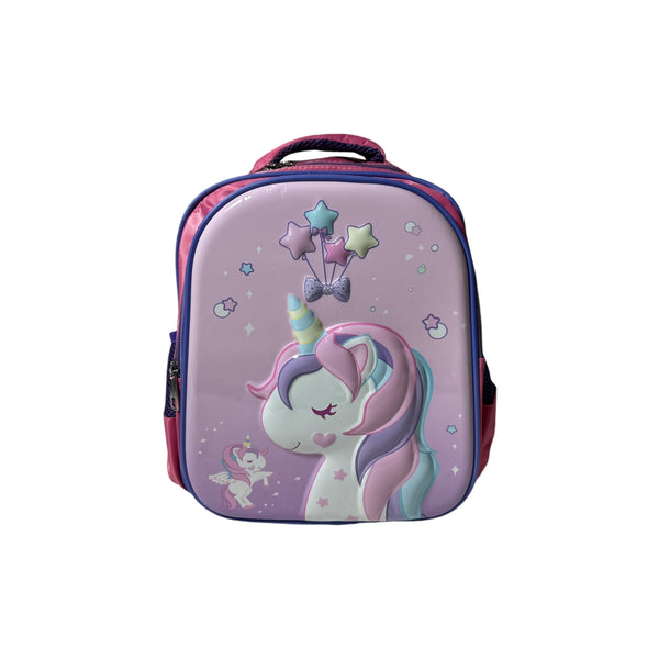 14 inch Unicorn School Bag For Nursery Till KG Girls