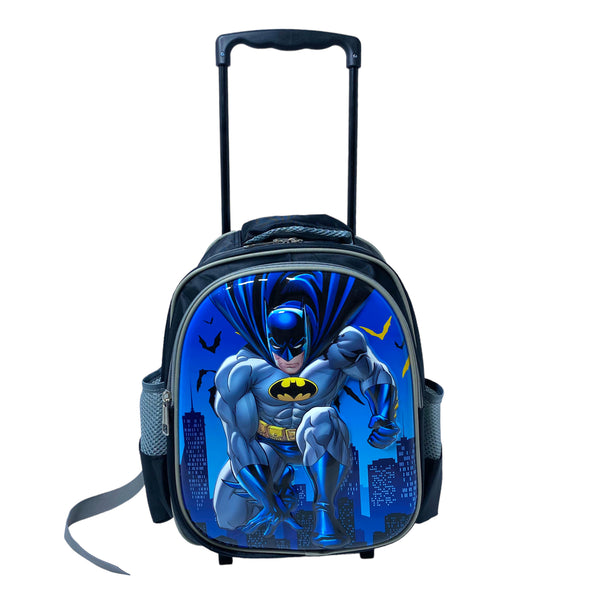 14 Inch Batman Trolly Bags For Nursery And KG Boys