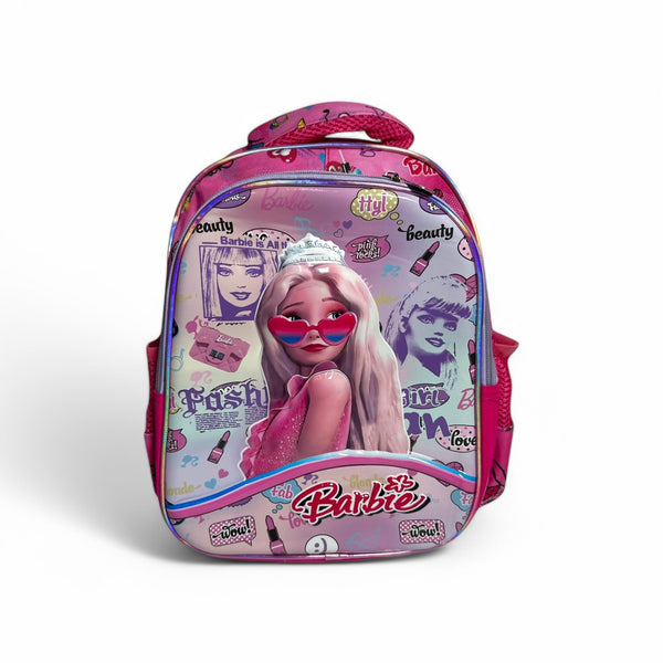 15 Inch Barbie 3D School Bag For Nursery Till KG Girls