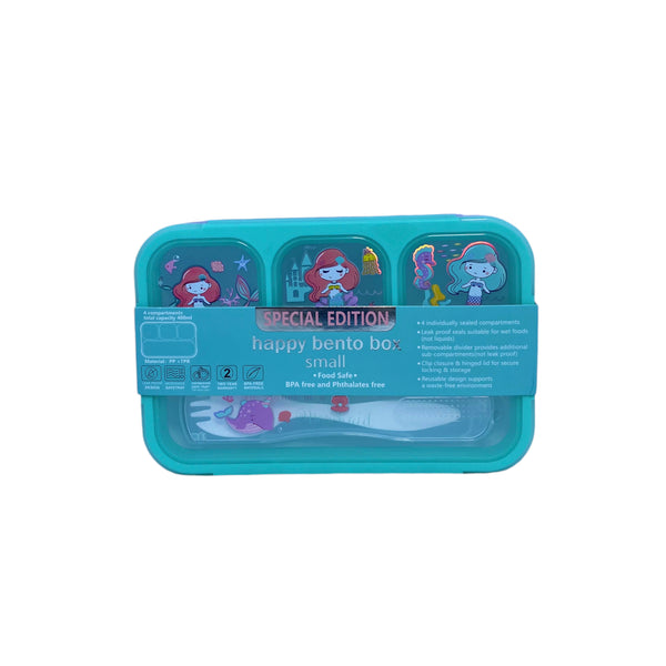 Mermaid 400ML BPA Free Plastic Lunchbox By Vest