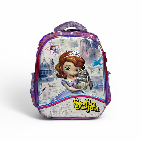 15 Inch Sofia 3D School Bag For Nursery Till KG Girls