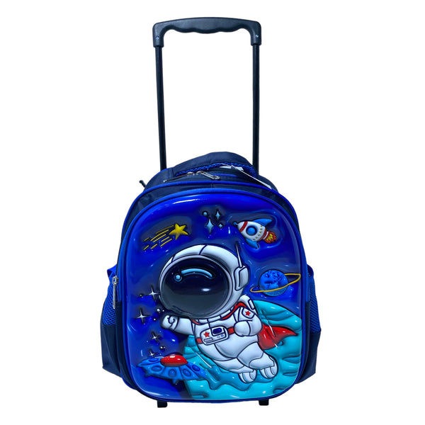 14 Inch Space School Trolly Bag For Nursery And KG Boys