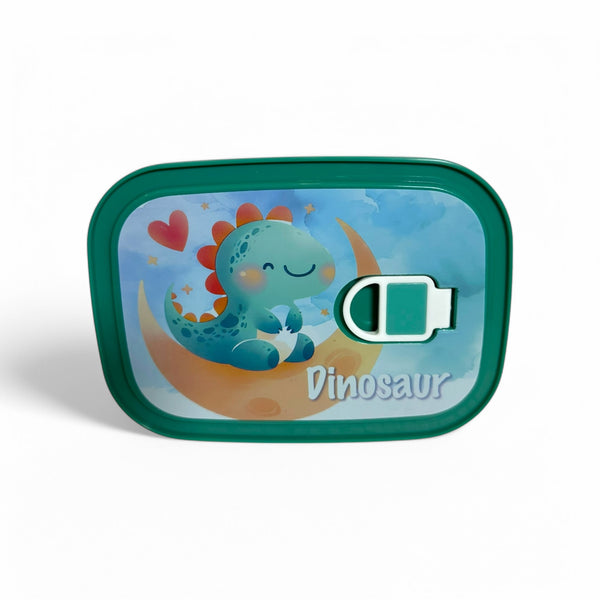 Dino Stainless Metal Lunch Box