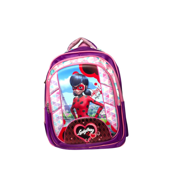 17 Inch 3D Ladybug School Bag For Grade 1 Till Grade 3 Girls