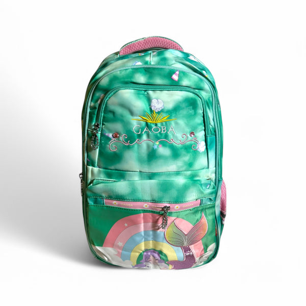 20 inch Mermaid School Bag By Gaoba For Grade 3 till Grade 9 Girls.