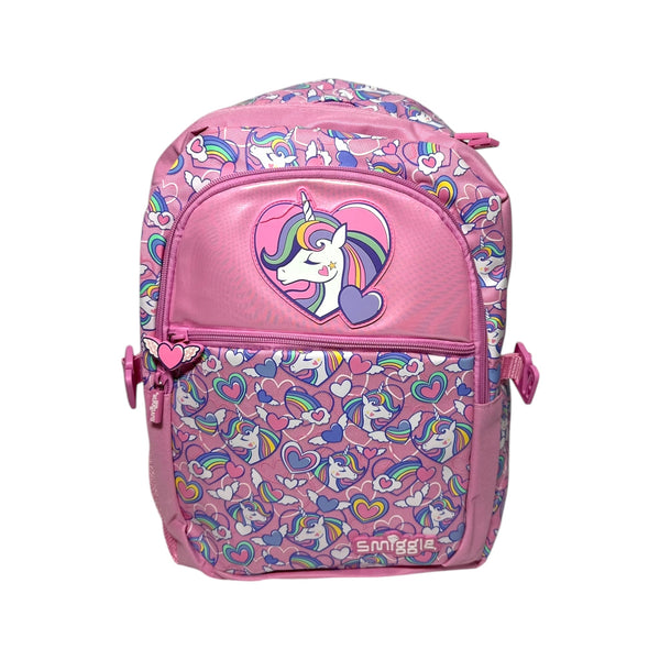 18 Inch Smiggle Unicorn  School Bag Original Grade 1 Till Grade 3 Girls