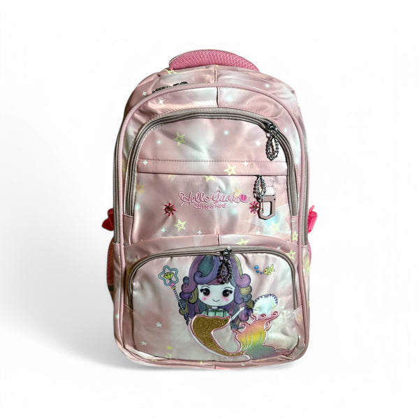 20 inch Mermaid School Bag By Gaoba For Grade 3 till Grade 9 Girls.