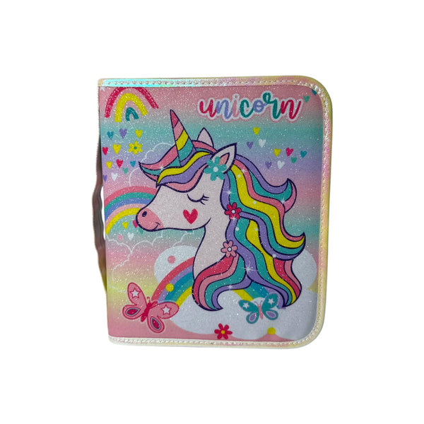 Unicorn 34 Pieces Stationary Set With Drawing Book By Vestt